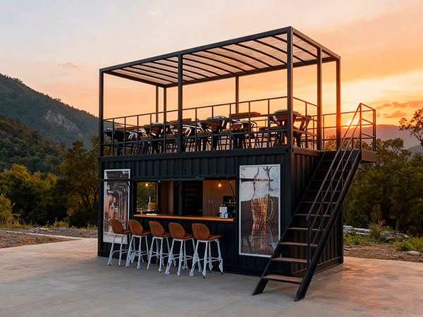 外贸集装箱咖啡厅