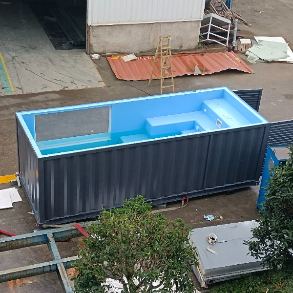 外贸集装箱泳池