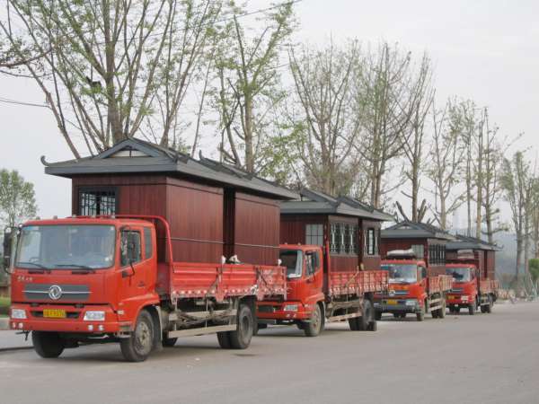 园博园仿古售货亭