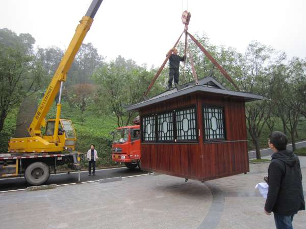 园博园仿古售货亭