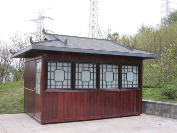 园博园仿古售货亭