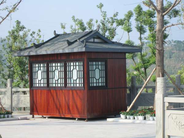 园博园仿古售货亭