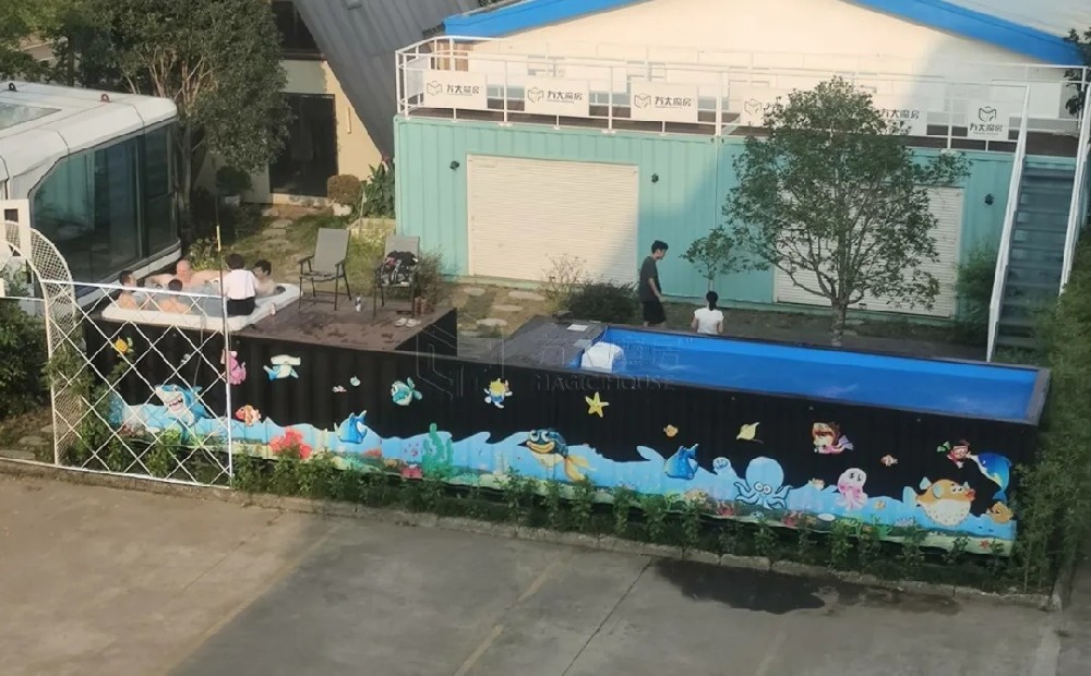 一种极具创意和实用性的新型泳池 | 集装箱游泳池