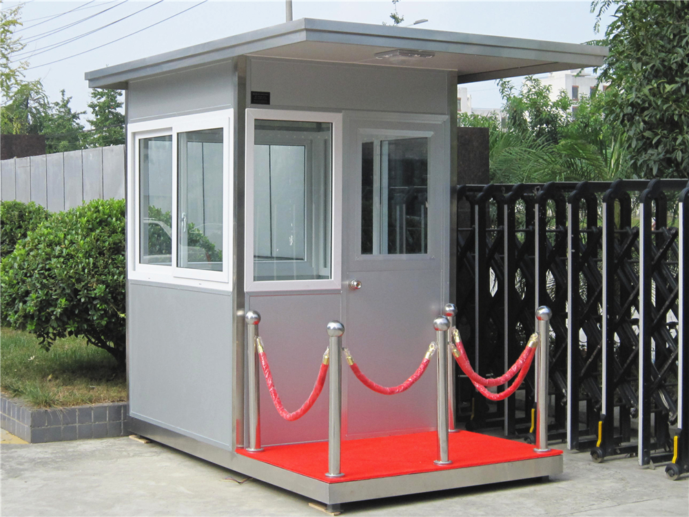 彩钢带站台岗亭