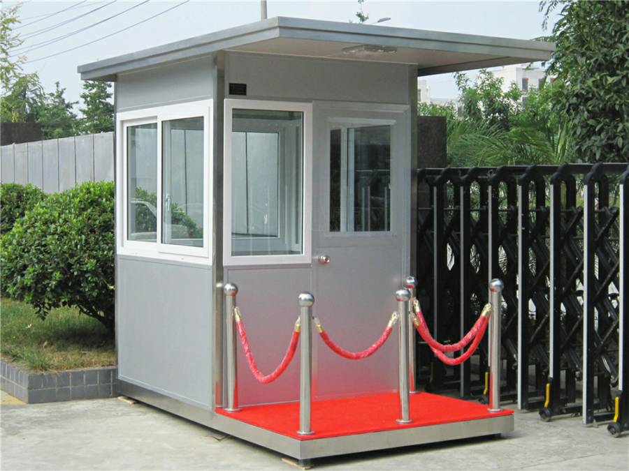 彩钢带站台岗亭