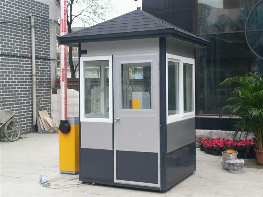 彩钢尖顶子岗亭