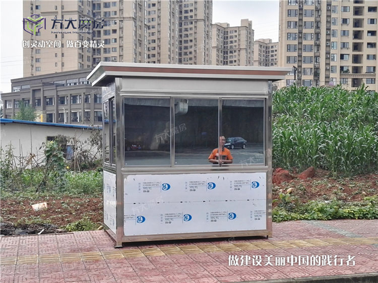 不锈钢岗亭常规款