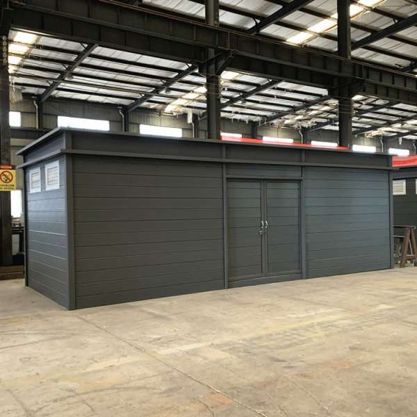 金属雕花板垃圾房