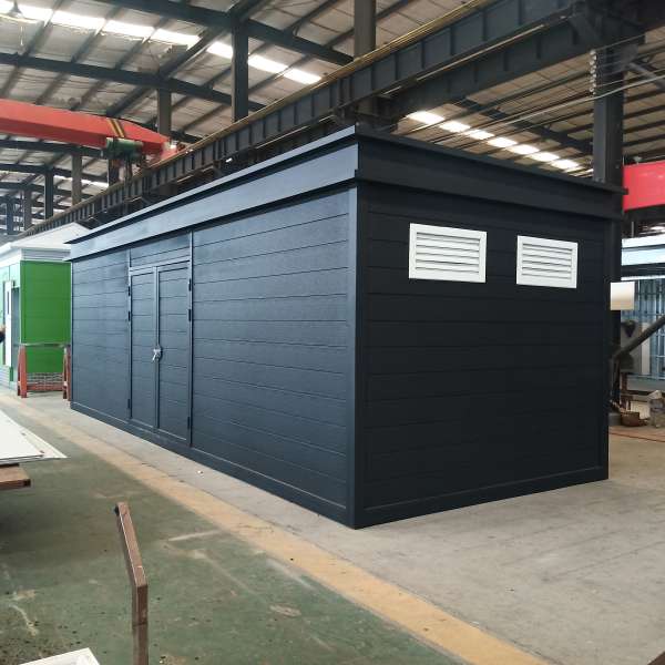 金属雕花板垃圾房