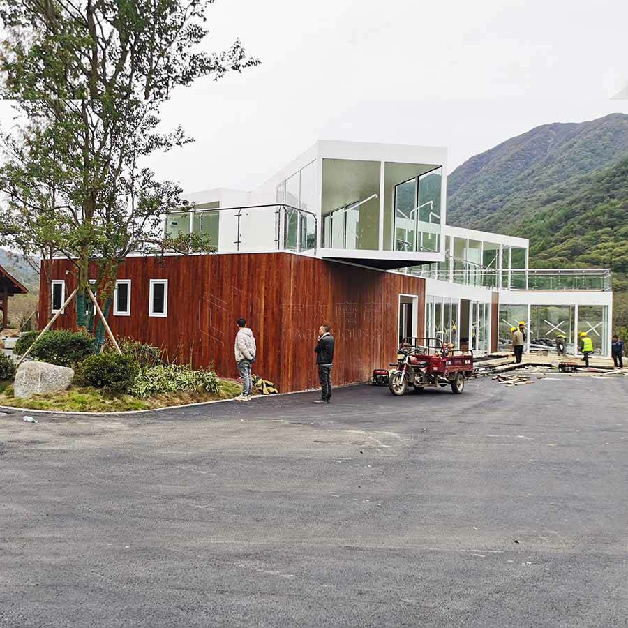 景区集装箱接待中心