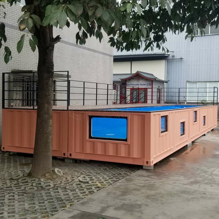 外贸集装箱泳池