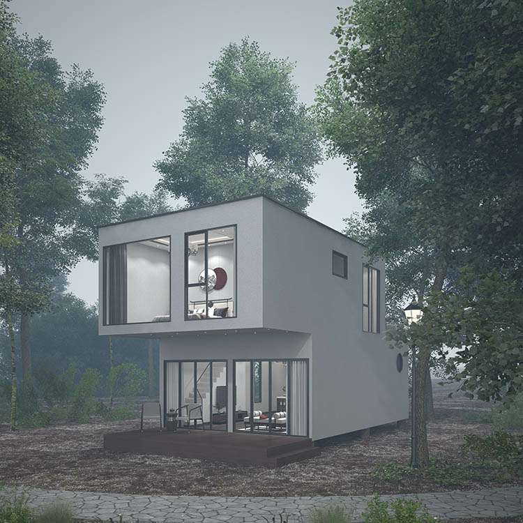 新中式集装箱住房