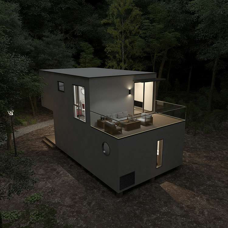 新中式集装箱住房