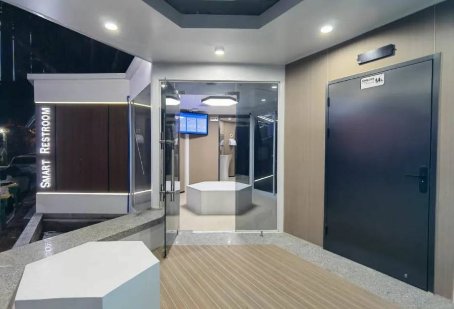 3D打印蜂巢智慧公厕