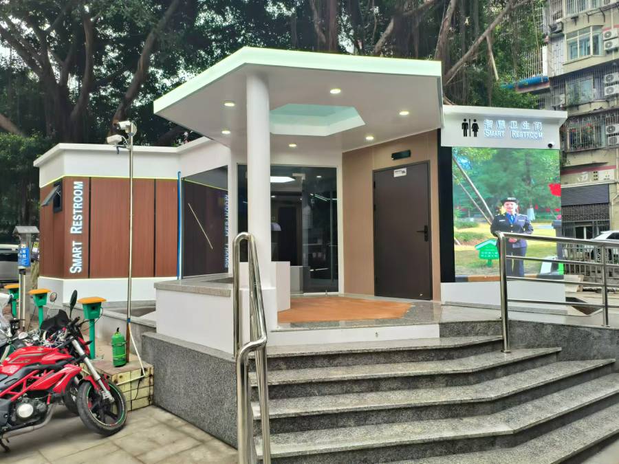 3D打印蜂巢智慧公厕