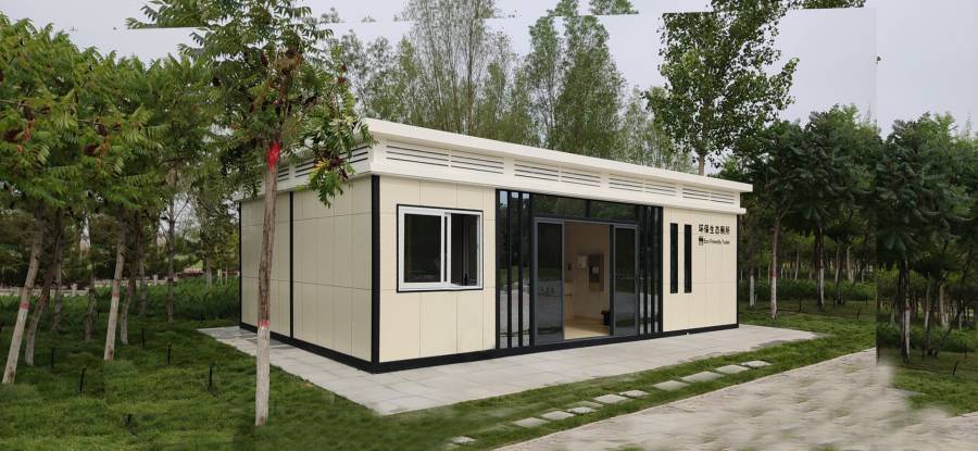 现代风微生物厕所