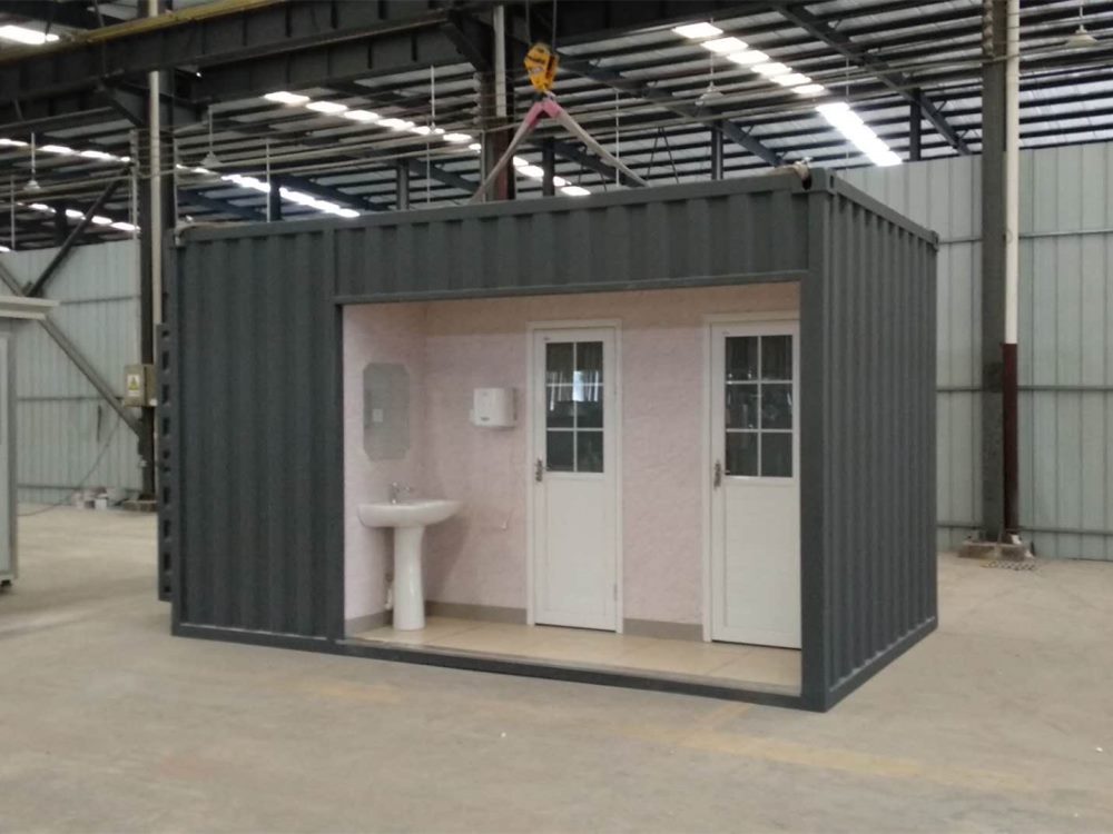 双蹲位真空厕所