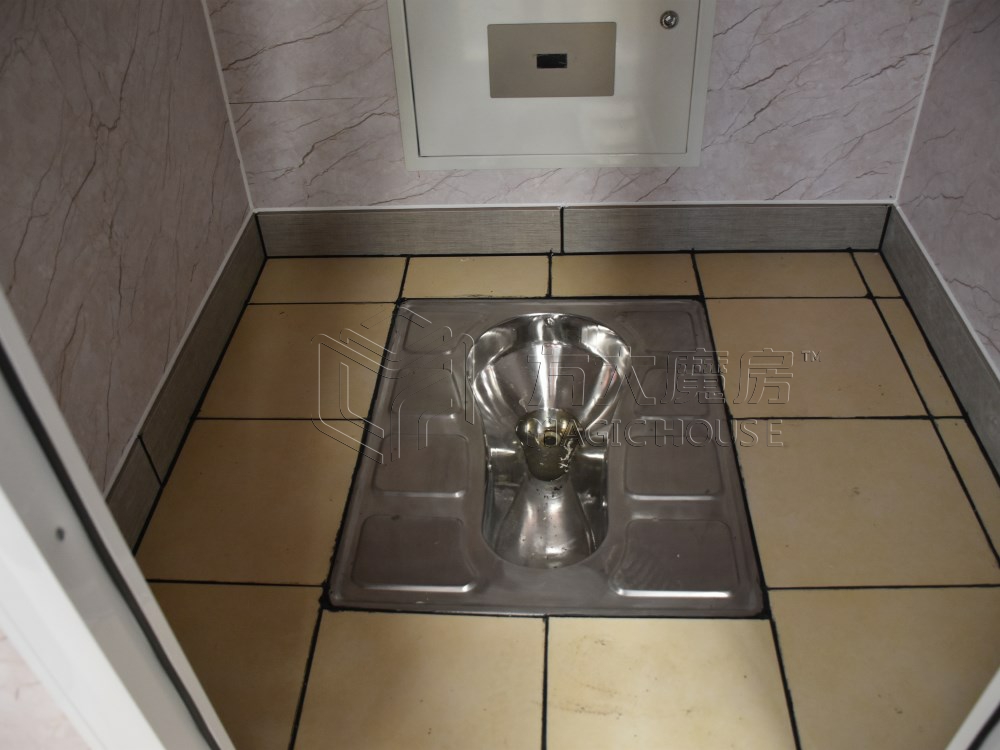 双蹲位真空厕所