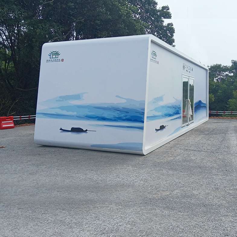 仿古风厕所驿站