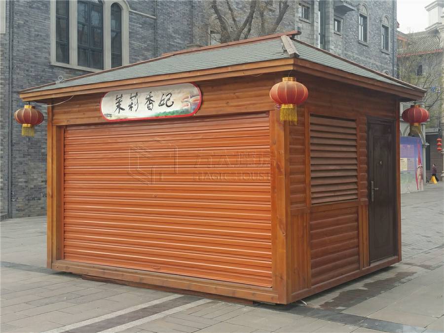 防腐木售卖亭