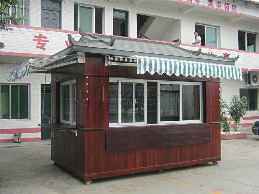防腐木售卖亭