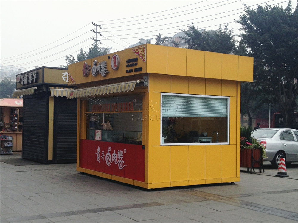 小吃街售货亭