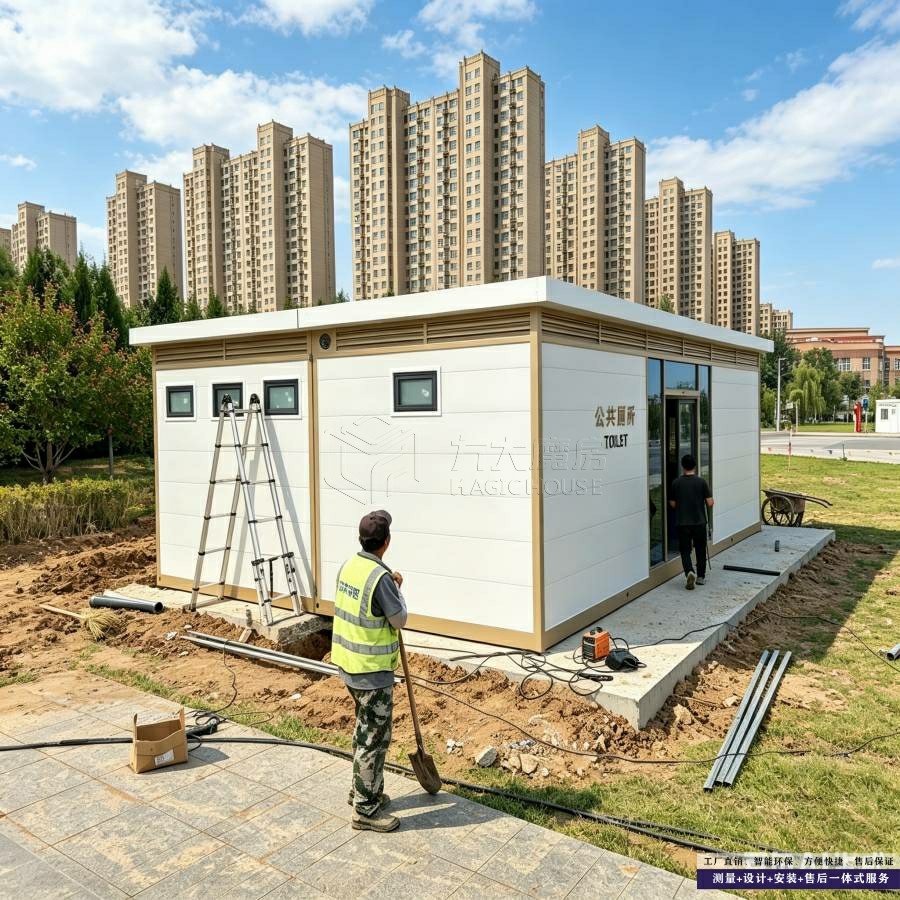 快速落地的城市便民空间｜装配式公共厕所